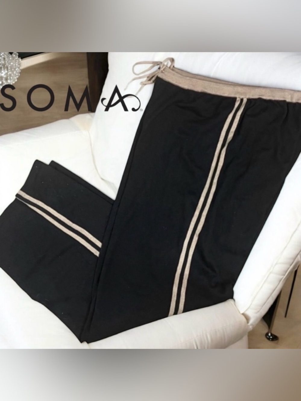 Soma Weekend Soft Knit Track Pants